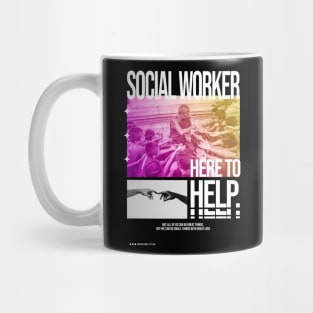 Scocial Work Positive - Streetwear Graphic Mug